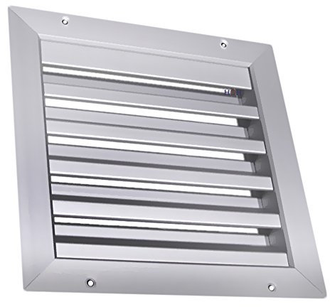Lüftungsgitter LG-2020 RAA Lamellengitter Alu 245 x 245 mm Zuluft Abluftgitter