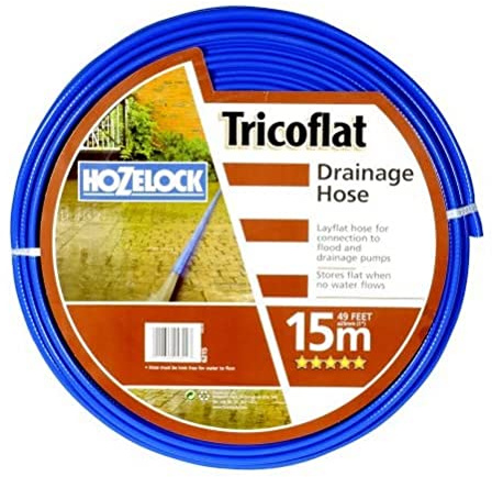 Hozelock Tricoflat Flat Hose, 15 m