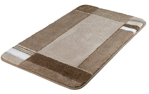 Kleine Wolke 7258271657 Badteppich Padova, 80 x 140 cm, taupe