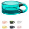 Normann Copenhagen Teelichthalter, Glas, Coral, 9 x 7 x 3 cm
