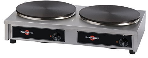 KRAMPOUZ Crêpière 230V double ø 40cm