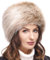 Futrzane Classic Kosakenmütze - Fellmütze Damen Winter - Pelz Russische Mütze (M, Hellbraun Classic)