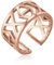 Elli Ring Damen Ikat-Muster im Boho Design in 925 Sterling Silber rosé vergoldet