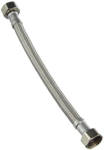 Cornat Flexibler Verbindungsschlauch - 200 mm Länge - 3/8 Zoll IG, 3/8 Zoll IG - Hochwertige Edelstahl-Umflechtung / Anschlussschlauch für Wasserhahn / Armaturenschlauch / Flexschlauch / T317324270