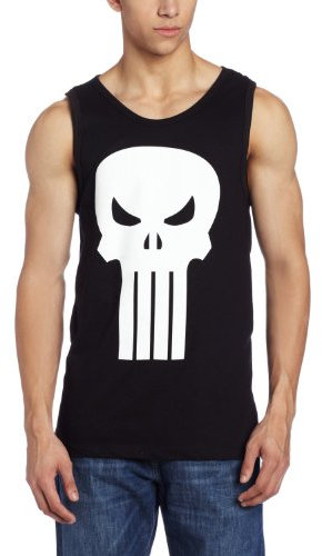 Marvel The Punisher Plain Jane Men's Black Tank Top Shirt | S