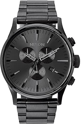 Nixon Armbanduhr Sentry Chrono All Gunmetal