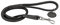CHAPUIS SELLERIE SLA660 Runde Soft-Leine für Hunde und Katzen - Schwarzes Leder - Durchmesser 6 mm - Länge 1,22 m - Größe XS