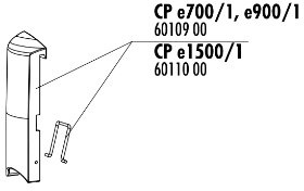 JBL M138481 Cp E1500 Clip for Container (Set), 1000 g