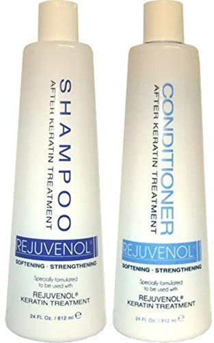 Rejuvenol After Keratin Shampoo 24oz & Conditioner 24oz DUO SET by Rejuvenol