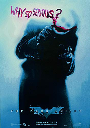 Batman - The Dark Knight Poster (68cm x 98cm) + weiße Geschenkverpackung. Verschenkfertig!