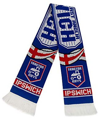 Ipswich Town FC | Fußball-Fan-Schal | Premium-Acryl-Strick