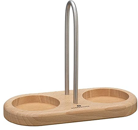 Zassenhaus molinillo Posavasos, madera, madera, marrón, 17.5 x 8 x 1.5 cm