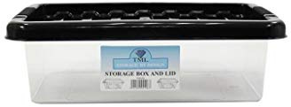 TML 6 Litre Clear Box and Lid (TML106CL)