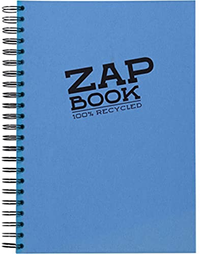 Clairefontaine 8354C Block Zap Book A4 80 Blatt Zeichenpapier 80g sortiert