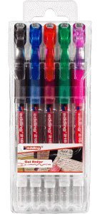Edding Gelroller edding 2185 0,7mm sortiert 5er-Set Standard-Farben