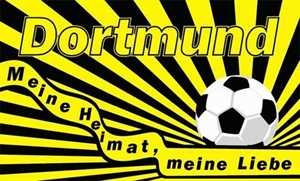 U24 Flagge Fahne Dortmund Fussball 90 x 150 cm