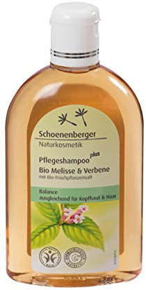 Schoenenberger Naturkosmetik -Balance Pflegeshampoo+ Bio Melisse & Verbene - 1x 250 ml Flasche