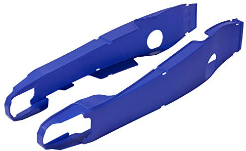 POLISPORT 8456800002 - Easy to install solid and durable polyamide swingarm protector compatible with Yamaha motorcycles in blue