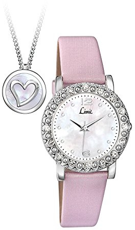 Limit Damen Analog Quarz Uhr mit Legierung Armband 6169G.00