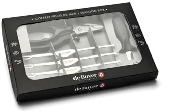 De Buyer, COFRE PARA CRUSTACEOS TIJERAS-TENEDORES-ABRE OSTRAS-4683.90