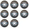K2 Booster Skate Allround Fitness Rollen 8 Stück 80mm/82A (2 x 30F3007.1.1)