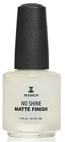 JESSICA No Shine Finish Matte Nail Polish Top Coat, 14.8 ml