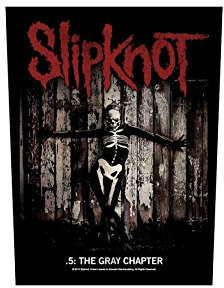 Slipknot Rückenaufnäher - The Grey Chapter Backpatch(BP988)