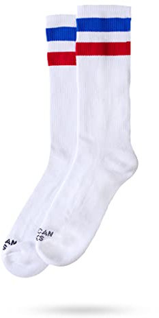 American Socks American Pride I - Mid High - Sportsocken für Männer und Frauen, Crossfit-Socken, Padelsocken, Laufsocken, Fahrrad-, Fahrrad- und Skatesocken.