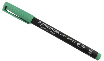 Staedtler 313-2 Permanent Marker Green Bullet tip 10 pc(s)