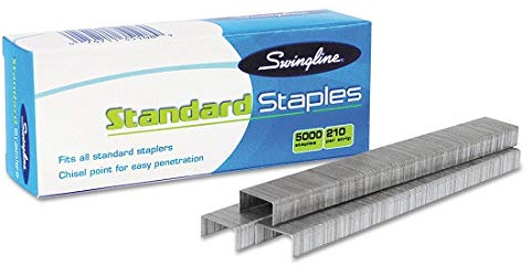 4 boxes Swingline S.F.1 Standard Staples (5,000 per box) by Swingline