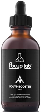Polyp Lab Polyplab Reef-Roids Polyp-Booster-Löffel-Set, Reefroids Korallenfischfutter (Booster 100 ml + Reefroid Probe)