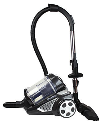 Klaiser BS110 Aspirateur Sans Sac Multi Cyclone Alligator Xtreme Force - Puissance 1600W - Pure Air - Ultra confort- Cordoa Conforn Extra Long 7 Mètres - Tube télescopique Extra Long 92cm