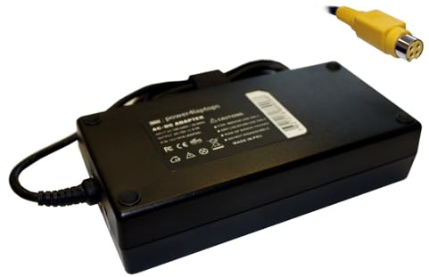 Power4Laptops AC Adapter Laptop Charger Power Supply Compatible With Toshiba Qosmio X500-149