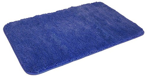 Kinzler J-10007/104 Royalblau Badematte, Mikrofaser, 70x120 cm