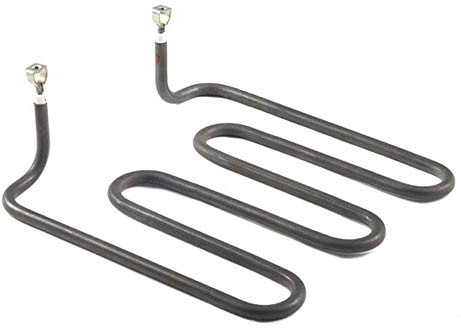 Buffalo Lower Heating Element N157 for Contact Grills, Stainless Steel | Restores even thermal distribution to commercial grills; 240V replacement compatible with CD474, DM902 and L537 models.