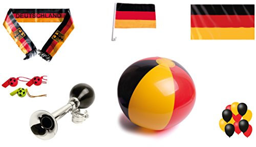 20-tlg. Deutschland Fan Set