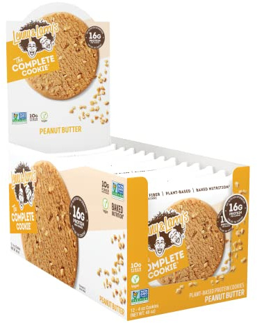 Lenny & Larry's Complete Cookie Proteinkeks Proteinriegel Eiweiß - Peanut Butter - Erdnussbutter 12x113 g