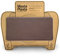 MastaPlasta Selbstklebende Premium Leder Reparatur Patch - Mittelbraun Leder - 20cm x 10cm. Sofortige Polsterung Qualität Patch für Sofas, Autositze, Jacken, DIY
