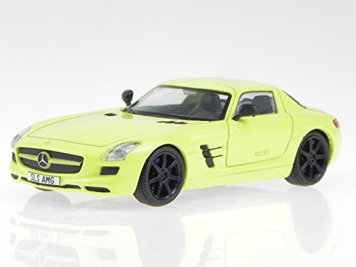 Mercedes C197 SLS AMG 2010 gelb Modellauto 421436170 Solido 1:43
