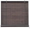 Victoria M. Bambusrollo Sonnenschutz Sichtschutz Rollo Seitenzugrollo, für Fenster und Türen, Blickdicht, 110 x 220 cm, Dunkelbraun