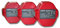 vhbw 3X Batterie Compatible avec Makita 6281DWPE, 6281D, 6280DWAE, 6333D, 6280DWALE, 6280D, 6271DWAE Outil électrique (3000 mAh, NiMH, 14,4 V)