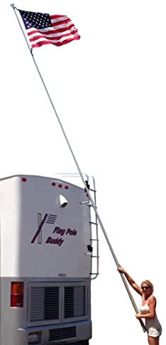 FlagPole Buddy Wohnmobil-Flaggenmast-Set, 6,9 m