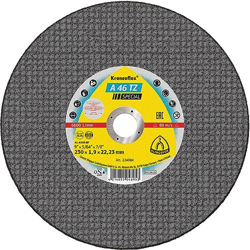 Klingspor 187170 A 46 TZ INOX SPECIAL, Trennscheibe INOX, Spezial, Verpackungseinheit 25, 115X1,6X22,23, G, 25