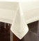 texpot Tischdecke 130 x 190 cm mit Atlaskante aus 100% Baumwolle - Farbe Sekt - 90 Grad waschbar Damast