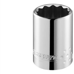 Britool E117060B Standard 1/2 Drive 12 Point Socket, 17mm