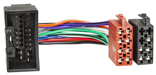 tomzz Audio 7023-000 Radio Adapter Kabel kompatibel mit Jaguar X-Type S-Type Landrover auf 16pol ISO Norm