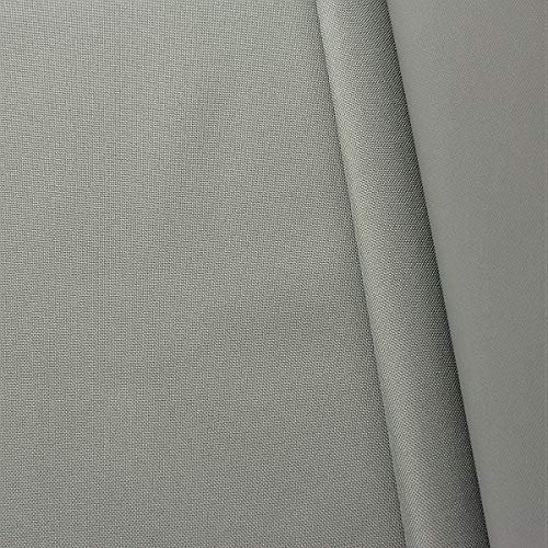 STOFFKONTOR Oxford 600D Gewebe, Polychlorid Beschichtet wasserundurchlässig, Outdoorstoff Meterware – Grau