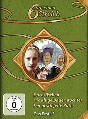 6 auf einen Streich - Märchen-Box Vol. 4: Dornröschen/Die kluge Bauerntochter/Der gestiefelte Kater [3 DVDs]