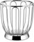 Alessi 370/19 - Designdrahtvertrag Zerquetscht, 18/10 Edelstahl, 19 cm, Silber