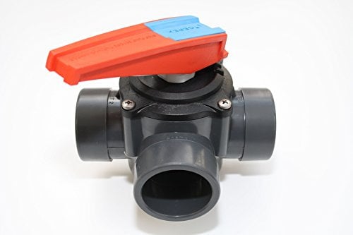 Cepex PVC Mehrwegeventil 3-Wege-Ventil 50/63mm 3 x Klebemuffe